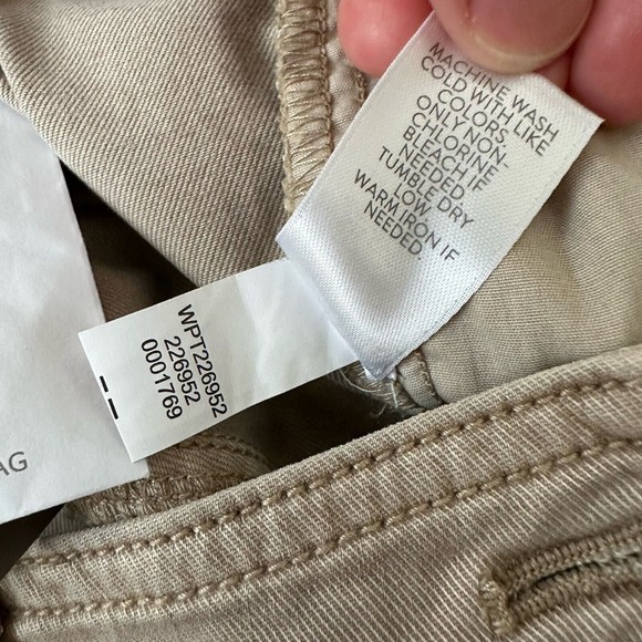 NWT J. Jill Casual Skinny Pants in Light Khaki Sz 10P W6928 - Picture 9 of 11
